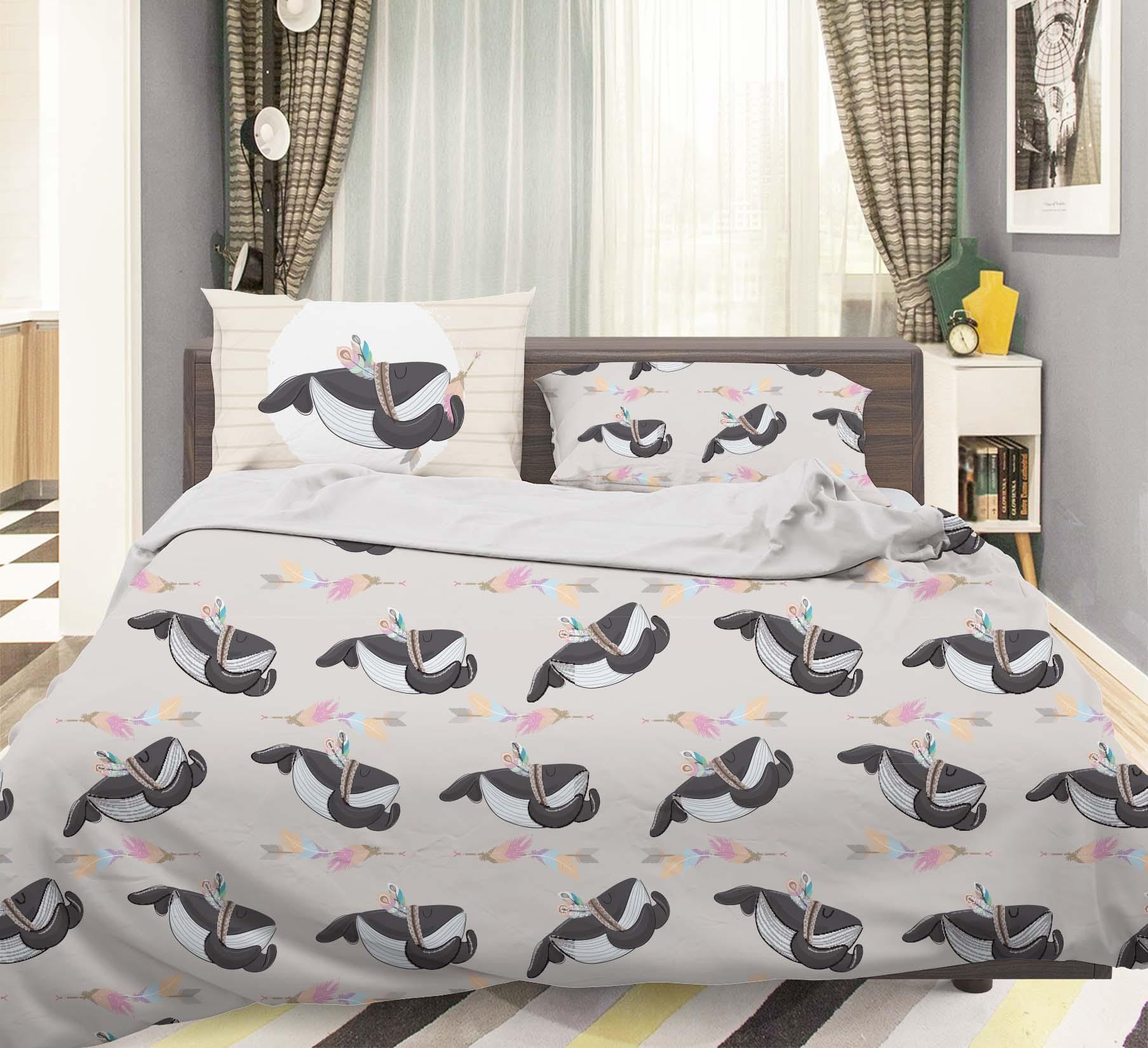3D Shark Feather Arrow Quilt Cover Set Bedding Set Pillowcases 08- Jess Art Decoration
