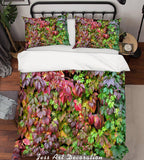 3D Color Plant Quilt Cover Set Bedding Set Pillowcases  71- Jess Art Decoration