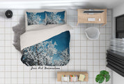 3D Snow Tree Landscape Quilt Cover Set Bedding Set Duvet Cover Pillowcases 147 LQH- Jess Art Decoration