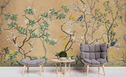 3D Retro Magnolia Floral Wall Mural Wallpaper 77- Jess Art Decoration