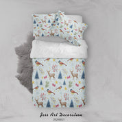 3D Cartoon Wild Nature Animal Quilt Cover Set Bedding Set Duvet Cover Pillowcases WJ 3385- Jess Art Decoration