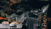 3D Overlooking Night View City Wall Mural Wallpaper SWW4976- Jess Art Decoration