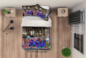 3D Graffiti Colorful Sign Quilt Cover Set Bedding Set Duvet Cover Pillowcases LXL- Jess Art Decoration