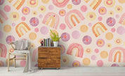 3D Cartoon Pink Pattern Wall Mural Wallpaper 50- Jess Art Decoration