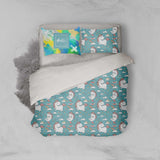 3D Unicorn White Clouds Quilt Cover Set Bedding Set Pillowcases 48- Jess Art Decoration