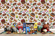 3D Cake Ice Cream Dessert Wall Mural Wallpaper LQH 17- Jess Art Decoration