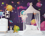3D astronaut planet universe wall mural wallpaper 26- Jess Art Decoration