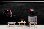 3D Boxing Gloves Wall Mural Wallpaper LXL 780- Jess Art Decoration