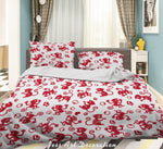 3D Cartoon Animal Monkey Pattern Quilt Cover Set Bedding Set Duvet Cover Pillowcases WJ 6463- Jess Art Decoration