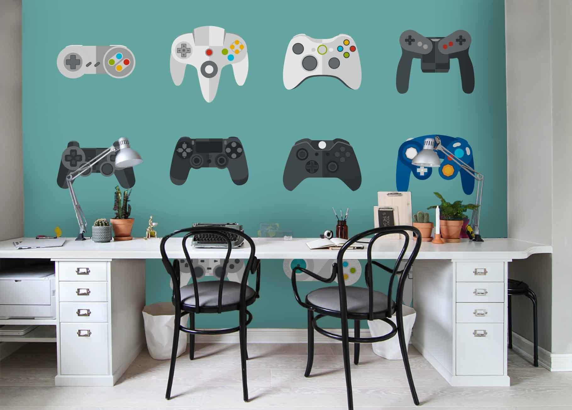 3D Game Console Gamepad Wall Mural Wallpaper 20- Jess Art Decoration