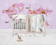 3D world map wall mural wallpaper 14- Jess Art Decoration