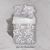 3D Badminton Racket Quilt Cover Set Bedding Set Duvet Cover Pillowcases LXL 295- Jess Art Decoration