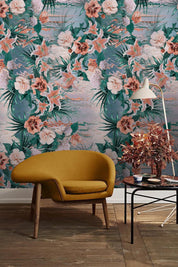 3D Pink Lily Wall Mural Wallpaper 29- Jess Art Decoration