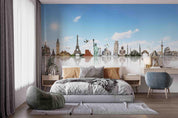 3D World Monument Concept Wall Mural Wallpaper SWW4469- Jess Art Decoration