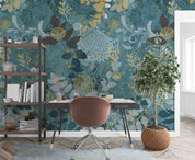 3D Rustic Country Style Plant Floral Leaf Wall Mural Wallpaper GD 2660- Jess Art Decoration