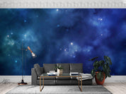 3D Fantasy Starry Sky Clouds Wall Mural WallpaperSWW5103- Jess Art Decoration