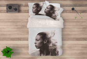 3D Girl Photos Quilt Cover Set Bedding Set Pillowcases 96- Jess Art Decoration