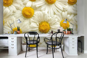 3D Daisy Flower Wall Mural Wallpaper 24- Jess Art Decoration