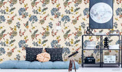 3D Retro Pink Floral Design Wall Mural Wallpaper A329 LQH- Jess Art Decoration