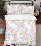 3D Color Flowers Pattern Quilt Cover Set Bedding Set Pillowcases  19- Jess Art Decoration