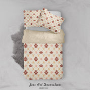 3D Hand Drawn Classic Pattern Quilt Cover Set Bedding Set Duvet Cover Pillowcases LXL- Jess Art Decoration