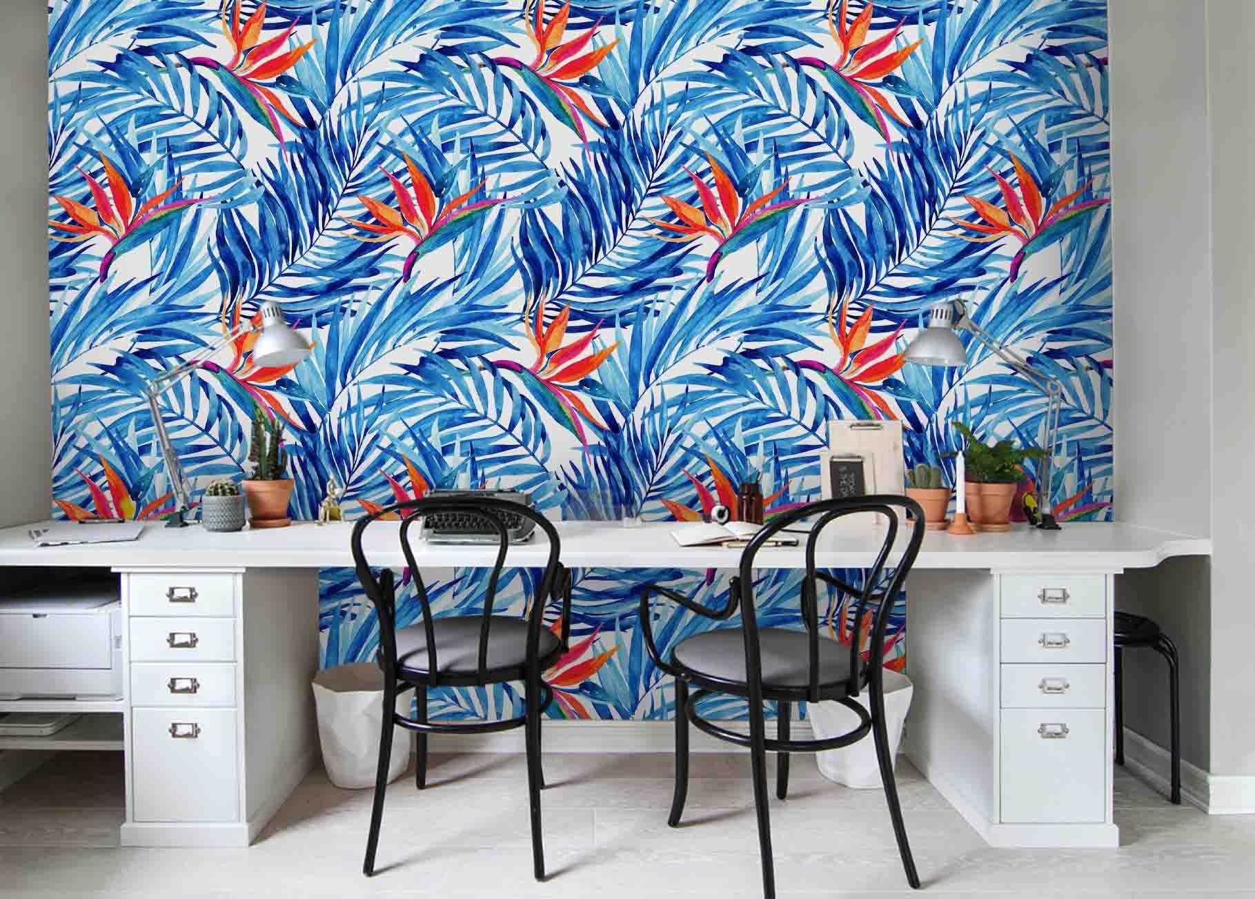 3D Floral Leaves Wall Mural Wallpaper 54- Jess Art Decoration