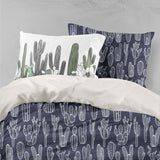 3D Chalk Drawing Cactus Quilt Cover Set Bedding Set Pillowcases 39- Jess Art Decoration