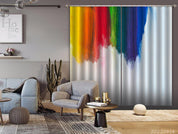 3D Abstract Colorful Paint Texture Pattern Curtains and Drapes GD 4422- Jess Art Decoration