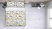 3D Abstract Geometric Pattern Quilt Cover Set Bedding Set Duvet Cover Pillowcases 131- Jess Art Decoration