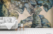 3D Tree Oil Painting Wall Mural Wallpaper LQH 128- Jess Art Decoration