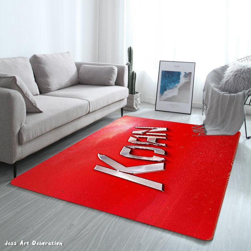 3D korn Rock Band Non-Slip Rug Mat 43- Jess Art Decoration