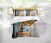 3D Ocean Boat Deck Surfboard Quilt Cover Set Bedding Set Duvet Cover Pillowcases 48- Jess Art Decoration