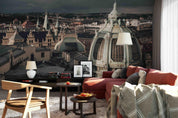 3D Prague Rooftops Wall Mural Wallpaper sww 68- Jess Art Decoration