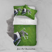 3D Golf Course Quilt Cover Set Bedding Set Duvet Cover Pillowcases LXL 9- Jess Art Decoration