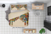 3D India Cultural Symbols Pattern Quilt Cover Set Bedding Set Duvet Cover Pillowcases WJ 6045- Jess Art Decoration