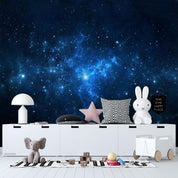 3D Blue Starry Sky Wall Mural Wallpaper LQH 11- Jess Art Decoration