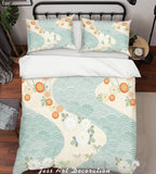3D Abstract Floral Texture Quilt Cover Set Bedding Set Pillowcases 43- Jess Art Decoration