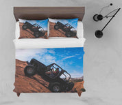 3D Big Feet Truck Blue Sky Quilt Cover Set Bedding Set Pillowcases A208 LQH- Jess Art Decoration