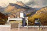 3D Mountains Rivers Oil Painting Wall Mural Wallpaper 49- Jess Art Decoration