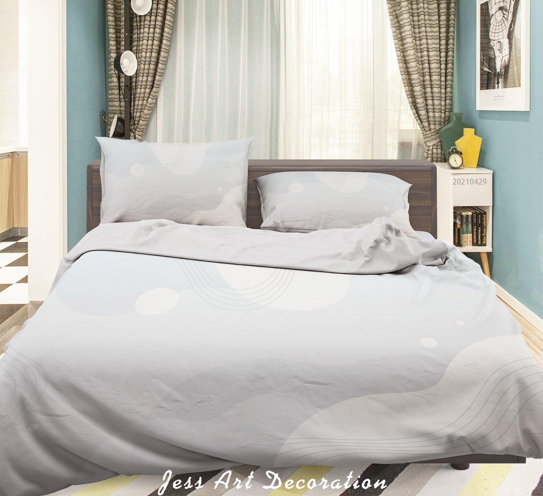 3D Abstract Geometric Pattern Quilt Cover Set Bedding Set Duvet Cover Pillowcases 197- Jess Art Decoration