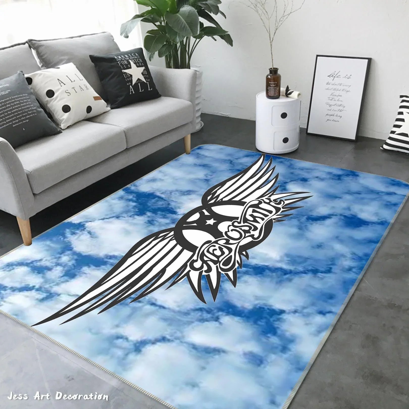3D Aerosmith Rock Band Non-Slip Rug Mat 246- Jess Art Decoration