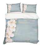 3D Pink Floral Dark Quilt Cover Set Bedding Set Pillowcases 08- Jess Art Decoration