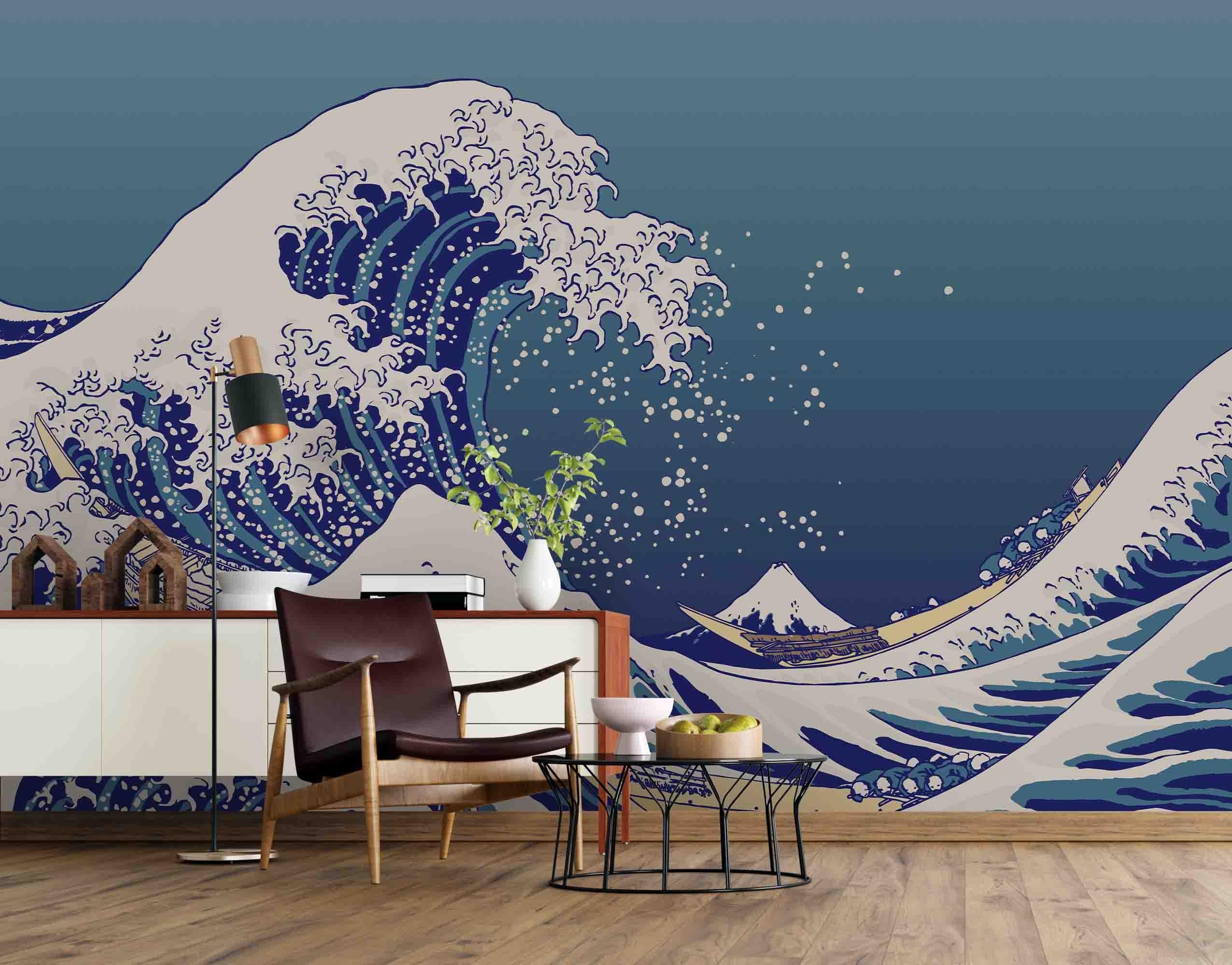 3D Cartoon Sea Waves Wall Mural Wallpaper 48- Jess Art Decoration