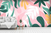 3D Watercolor Green Leaves Wall Mural Wallpaper 35- Jess Art Decoration