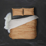 3D Wood Board Quilt Cover Set Bedding Set Pillowcases 143- Jess Art Decoration