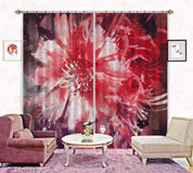 3D Beautiful Autumn Floral Old Painting Style Curtains and Drapes GD 4706- Jess Art Decoration