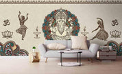 3D Abstract Elephant Idol Pattern Wall Mural Wallpaper 99- Jess Art Decoration