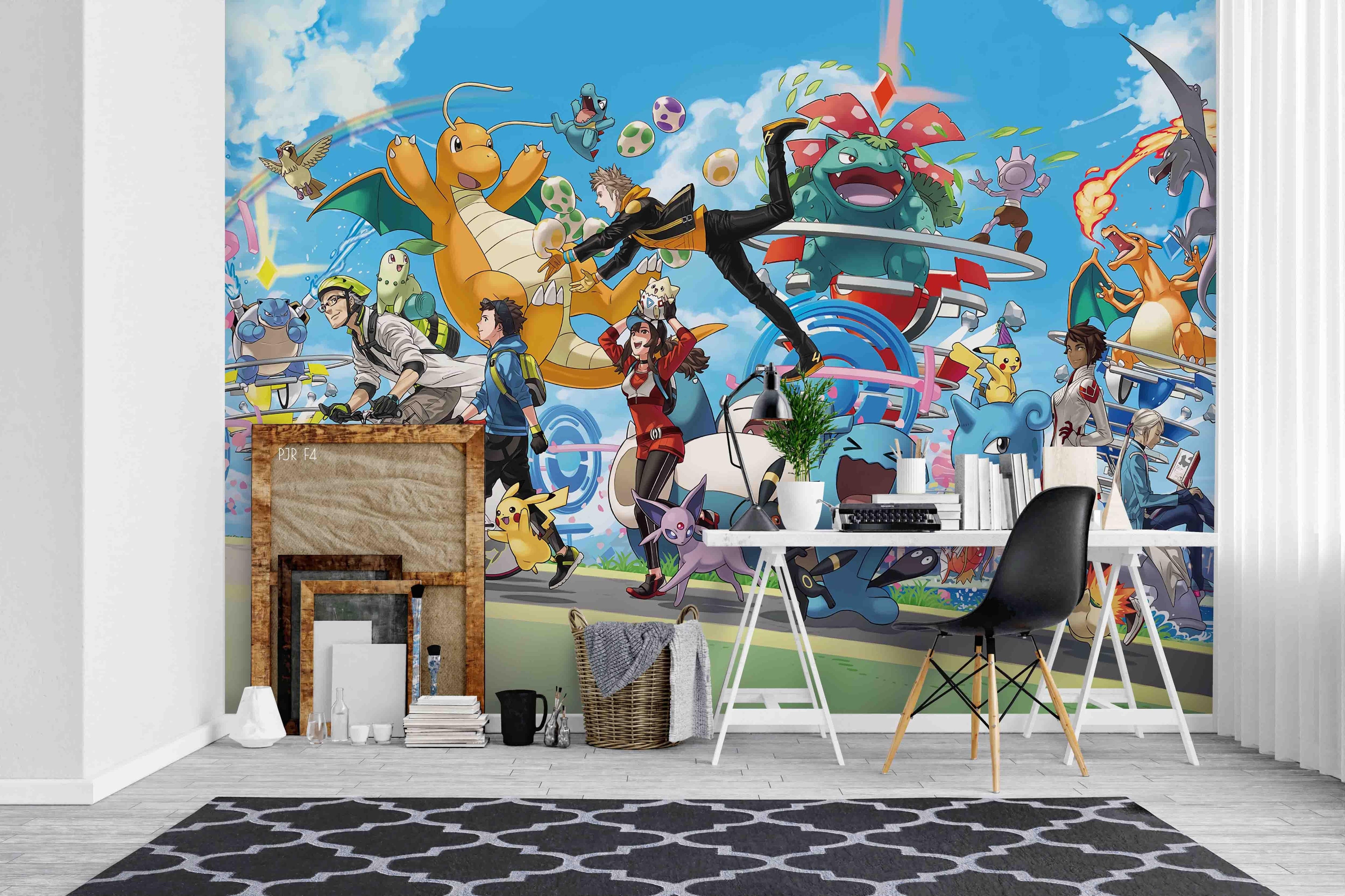 3D Cartoon Dragon Boy Pet Wall Mural Wallpaper WJ 5206- Jess Art Decoration