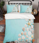 3D Marine Life Shell Quilt Cover Set Bedding Set Duvet Cover Pillowcases WJ 6385- Jess Art Decoration