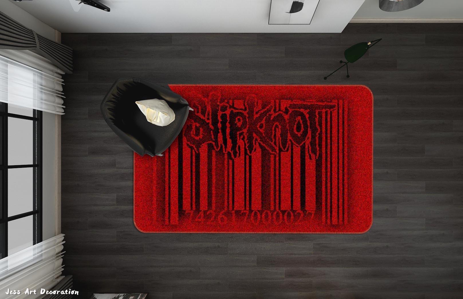 3D Slipknot Rock Band Non-Slip Rug Mat 37- Jess Art Decoration